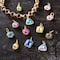 12 Pack: Enamel Gems Charm Set by Bead Landing™